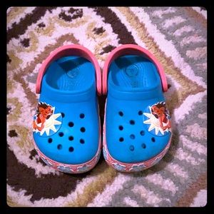 Moana Light Up Crocs